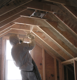Hamilton ON attic spray foam insulation
